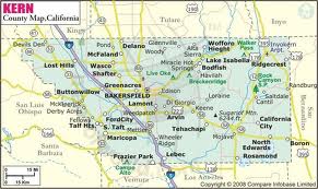 Kern County map 1